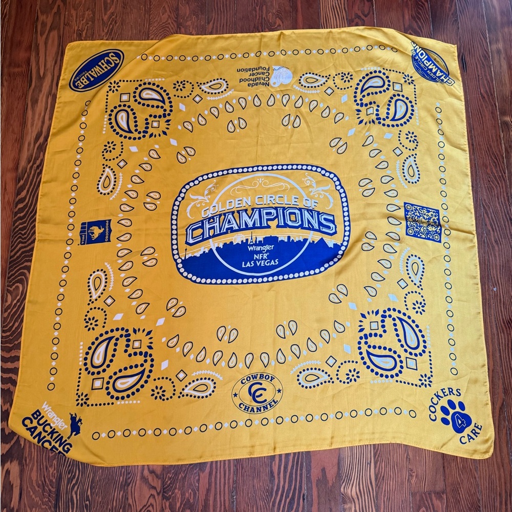 Wrangler Golden Circle of Champions Bandana